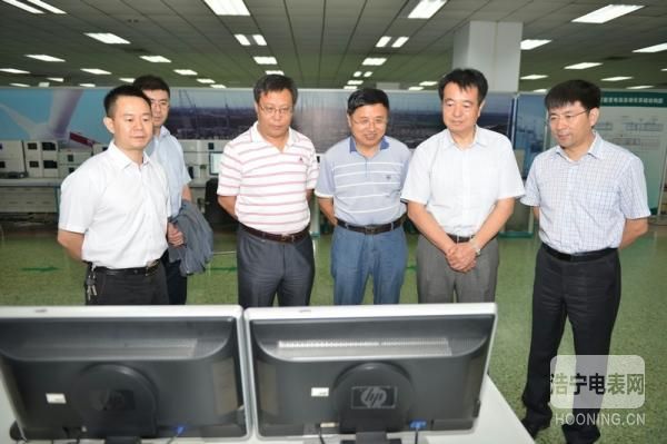 吉林電力勘測設計院院長張偉一行到許繼考察交流