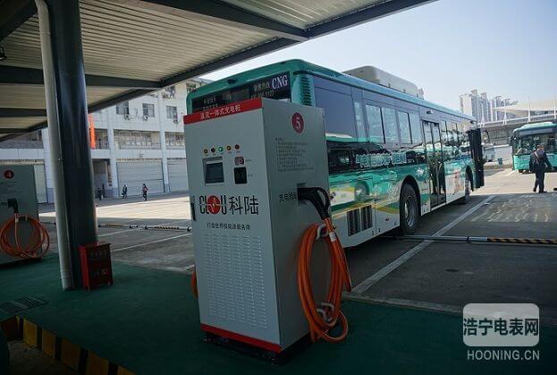 江西省常委、常務(wù)副省長莫建成參觀由科陸電子參與建設(shè)的國內(nèi)首個民間資本投資新能源汽車充電站