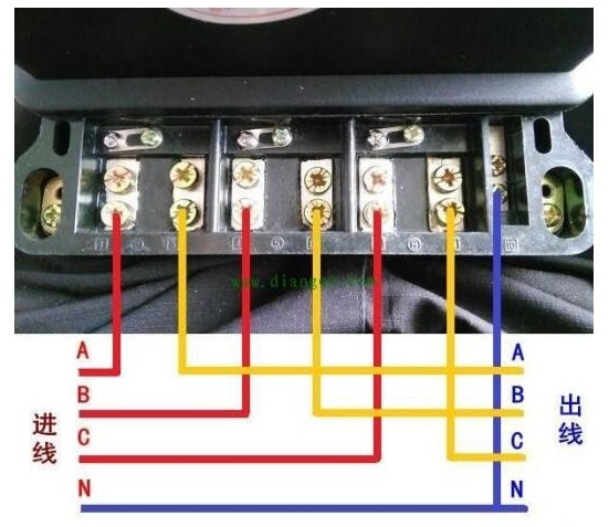 深圳江機(jī)DSZ110電流超過(guò)100A加互感器是怎么接線的？